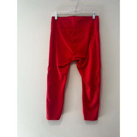 Outdoor Voices Coral Leggings Back Pocket Size Large - Picture 2 of 5